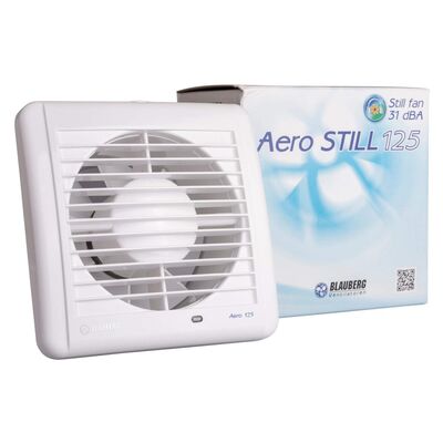 Blauberg Aero Still 125 Sessiz Plastik Banyo Fanı 158 m3h