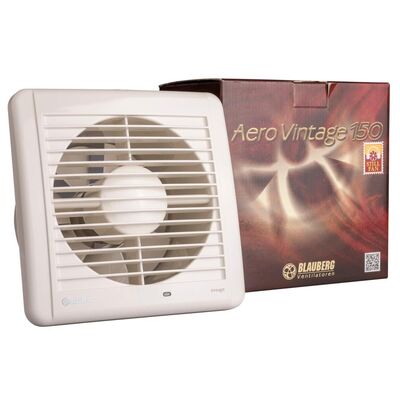 Blauberg Aero Still Vintage 150 Sessiz Plastik Banyo Fanı 254 m3h