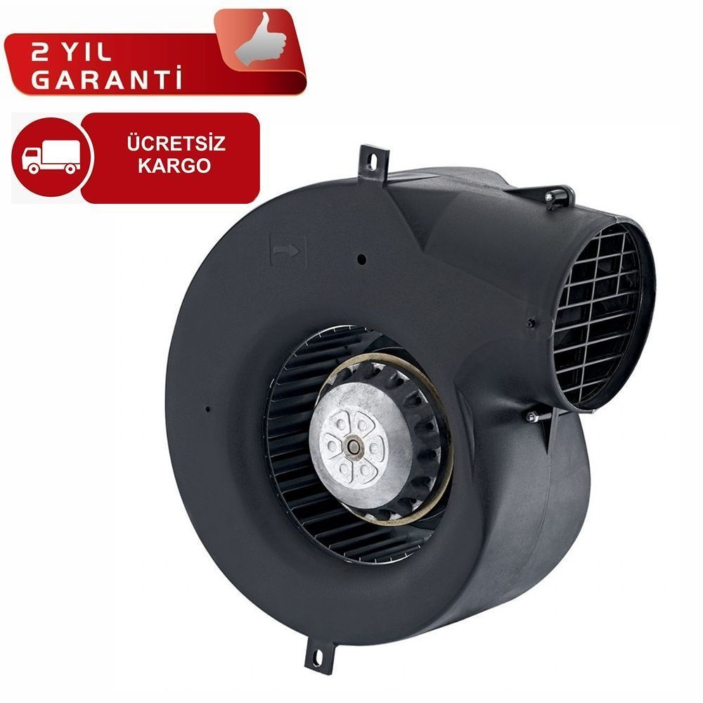 BVN BAHÇIVAN BPS-B 140-60 PLASTİK GÖVDELİ SALYANGOZ FAN ÖNE EĞİMLİ